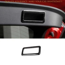 For Mazda CX-30 2020-2023 Black Titanium Tailgate Rear Door Handle Frame Trim