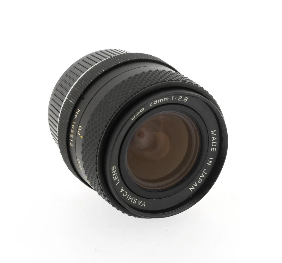 Yashica DSB 28mm f/2.8 – Numéro 165212 – Objectif vintage - Photo 3/4