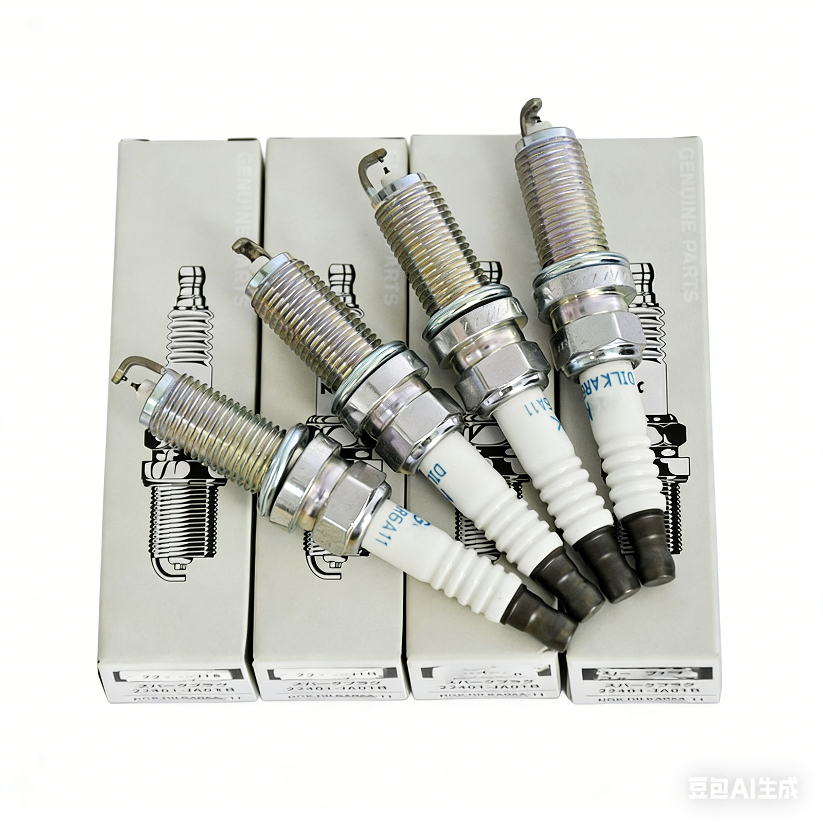 4Pcs NGK Spark Plugs 22401-JA01B For 07-17 Nissan NV200 Altima Rogue Sentra Cube
