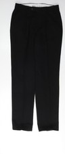 Jeff Banks Men's Black Dress Pants 34 in Waist