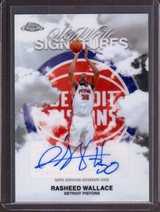 Rasheed Wallace Autograph | eBay
