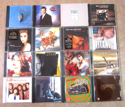 CLASSIC ROCK GUITAR POP 50s 60s 70s 80s 90s YOU PICK YOUR CDs Lot Collection