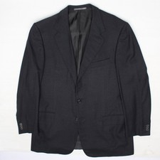 Ermenegildo Zegna 15 Milmil 15 Suit Mens 44R 35x29 Dark Gray Wool Coat Pants