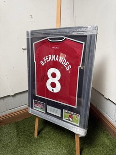 Signed Bruno Fernandes Shirt With COA
