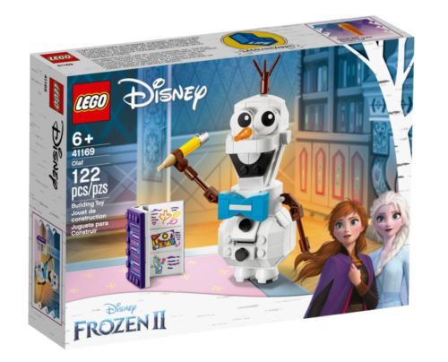 LEGO: Olaf - 41169 [Демонстрационная игрушка Disney Frozen 2 II Model, 122 детали для детей от 6 лет] НОВИНКА