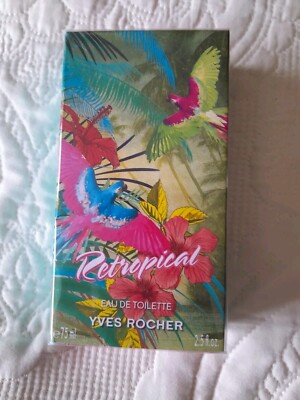 Yves Rocher Parfum Vintage , Retropical EAU de TOILLETE 75 Ml  neu  ,In Folie.