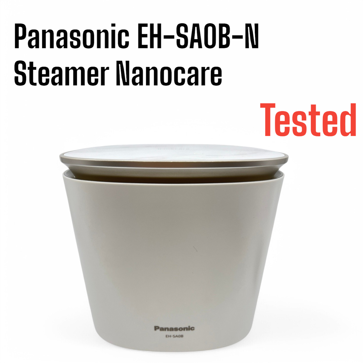 Panasonic EH-SA0B-N Steamer Nanocare Warm/Cold Gold White AC Panasonic EH-SA0B-N Steamer Nanocare Warm/Cold Gold White AC