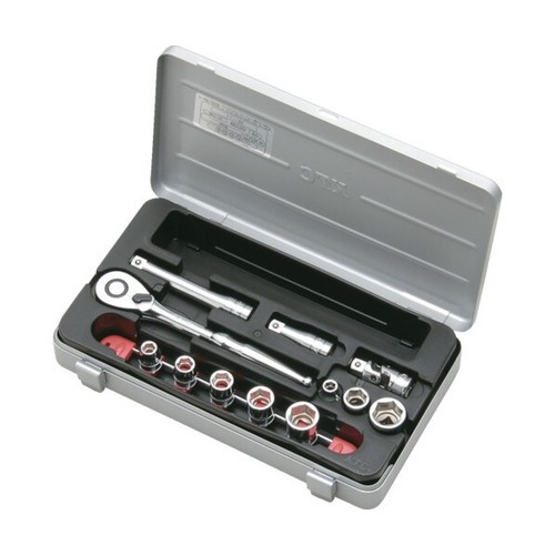 KTC TB308X Socket Wrench Set 9.5mm 3/8 inch Made in Japan Set of 14 pieces