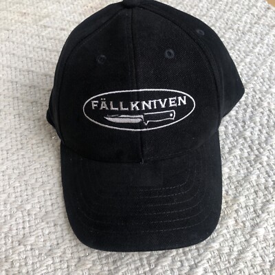 Fallkniven Fällkniven Sweden knife black Strapback Baseball Hat Cap Adjustable