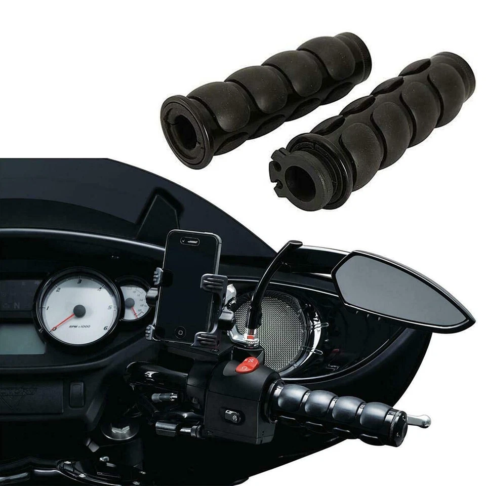 Empuñaduras de manillar de motocicleta de 1"" pulgada y 25 mm para Kawasaki Vulcan VN900 VN750 S 650 Foto 3 de 4