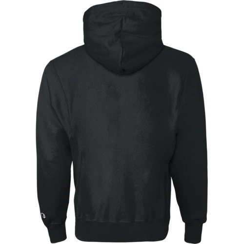 Champion Tejido Inverso Blanco Negro Sudadera con Capucha XL Peso Pesado Pullover Sudadera Foto 3 de 4