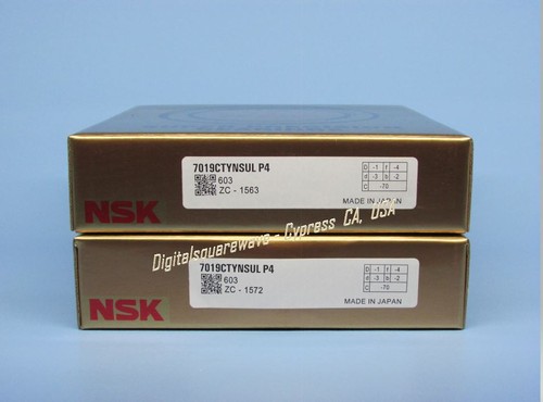 NSK 7208A5TRDULP4Y Abec-7 Super Precision Spindle Bearings. ( Set of