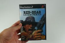 Red Dead Revolver (Sony PlayStation 2 PS2, 2004) COMPLETE CIB Tested & Cleaned!
