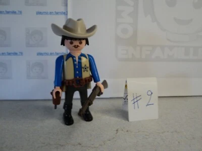 PLAYMOBIL vintage western shérif ceinturon carabine colt du set 4398 de 2011 #2 - Photo 1/4