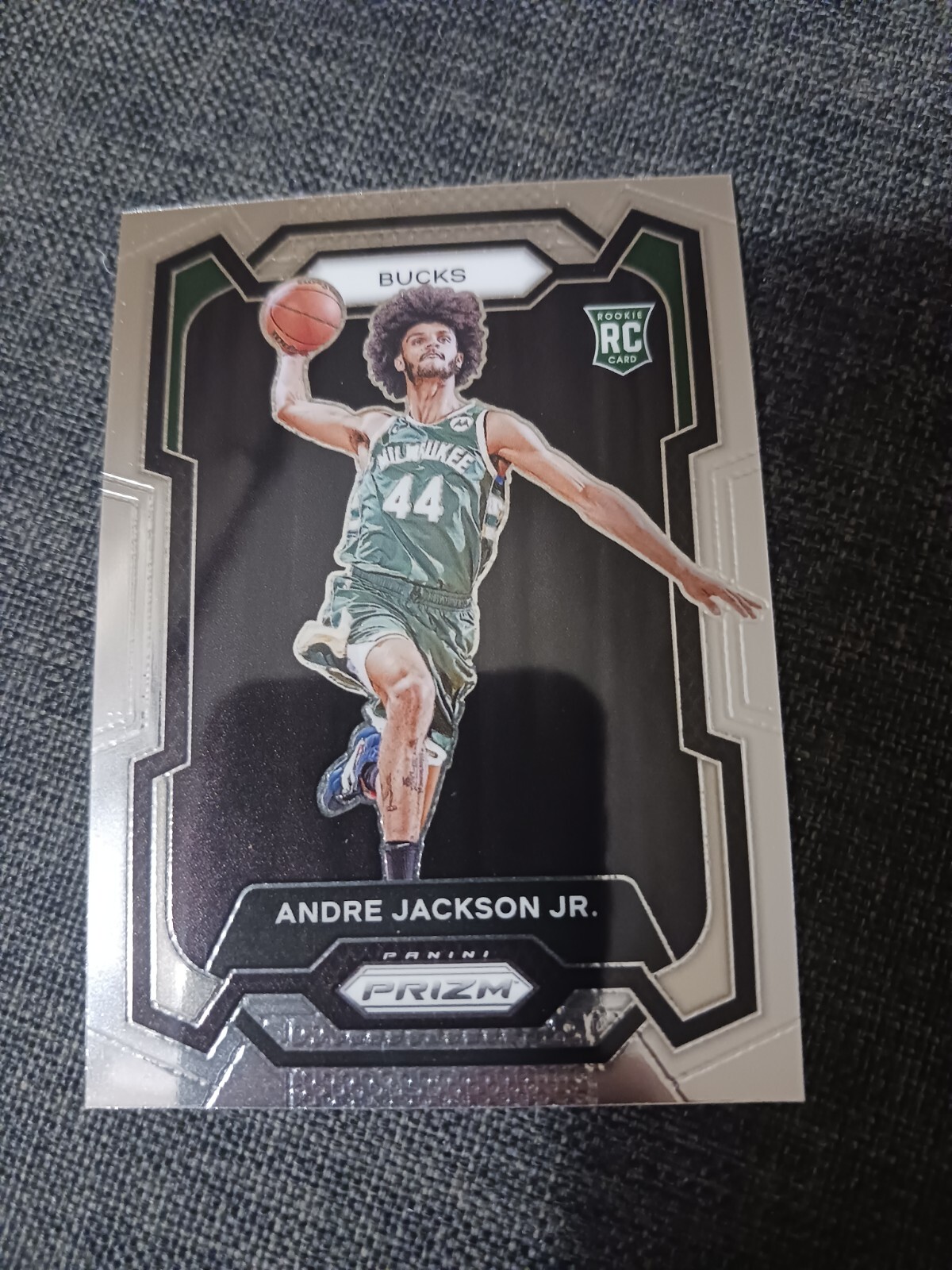 2023-24 Panini Prizm Andre Jackson Jr. Base Rookie RC #131 Milwaukee Bucks