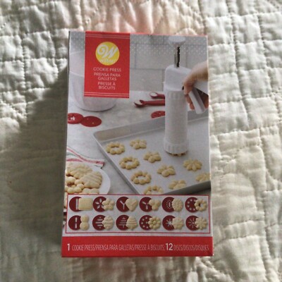 Wilton Cookie Master Plus Cordless Cookie Press New in Box