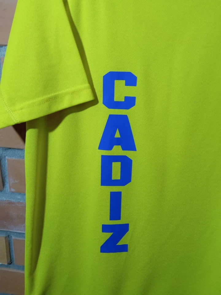Cádiz C.F. Camiseta Entrenamiento Fútbol Fútbol Camiseta Makito Camiseta Hombre Talla M - Imagen 3 de 4