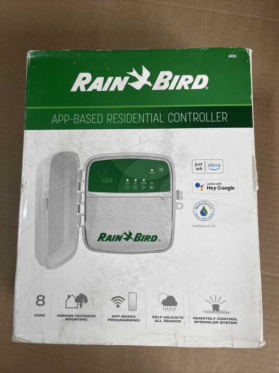 Rain Bird ARC8 8-Zone App Based Residential Irrigation