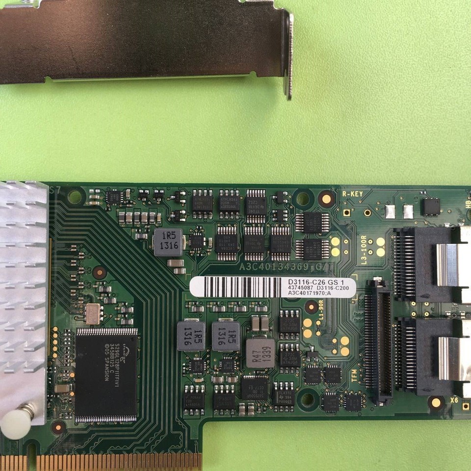 Fujitsu S26361-F3669-L1 RAID SAS 6G 1G Controller (D3116) PCIE2 LSI ...