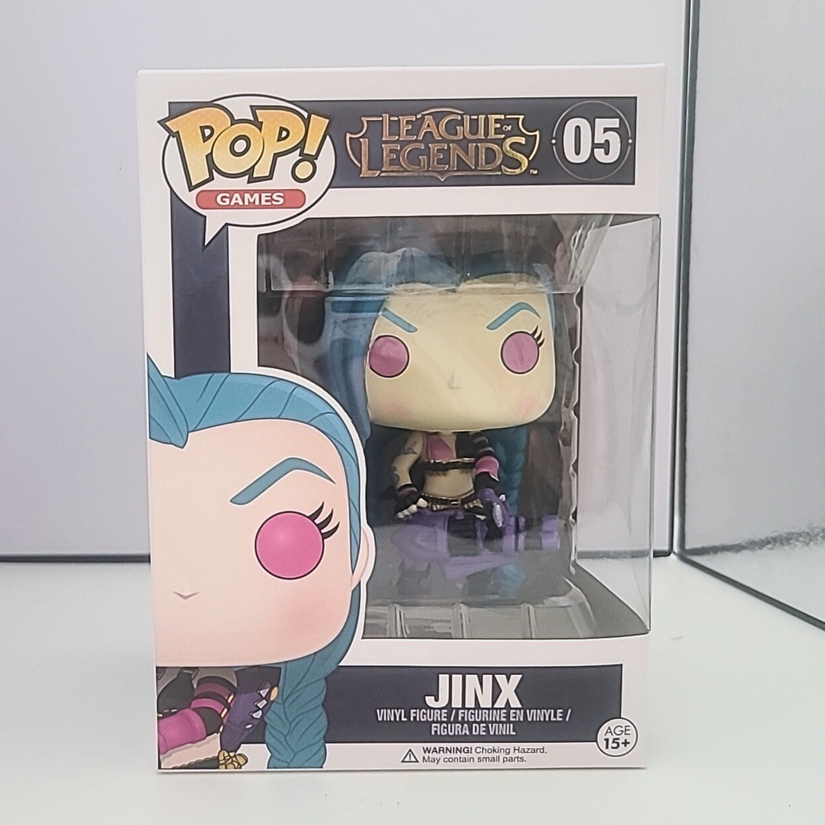 Funko POP League of Legends Jinx #05 & Vi #06 Bundle Rare POP LIFE