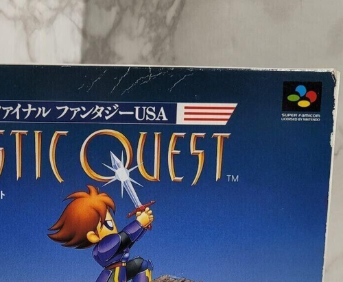 Super Famicom SFC FINAL FANTASY MYSTIC QUEST Nintendo Japan Action Battle Game - Picture 5 of 7