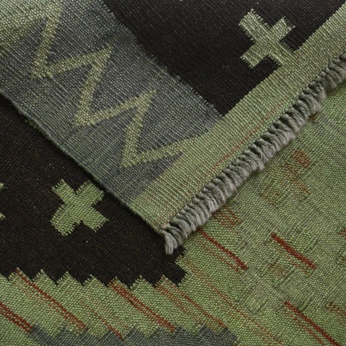 Amazing Flat Weave Kilim Small Orientals Woolen Tribal Area Rug 117x84 cm B29223 - Picture 6 of 8