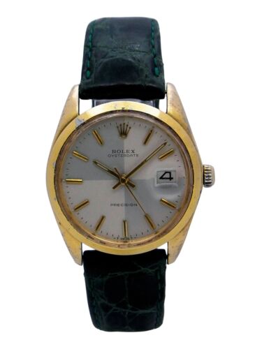 ROLEX Oysterdate Precision Hand-winding Date Watch 6694 Cal.225 Year 1972 - Picture 1 of 16