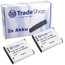2x Battery 950mAh for Panasonic HX-WA2 HXWA2 HXWA-2 HX-WA-2 HX-WA20W HX-WA-20W