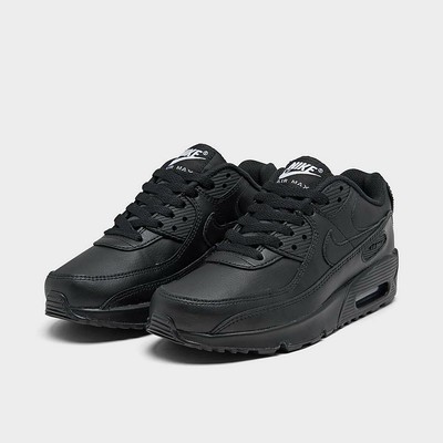 black leather nike