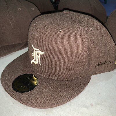 New Era x Fear of God Essential 59FIFTY Fitted Brown Size 8 Brand