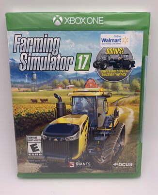Farming Simulator 17: Walmart Edition -Microsoft Xbox One, 2017) NEW And Sealed
