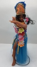 Vintage 80's HULA DANCER Girl From Hawaii 9" Rubber Doll Great Condition