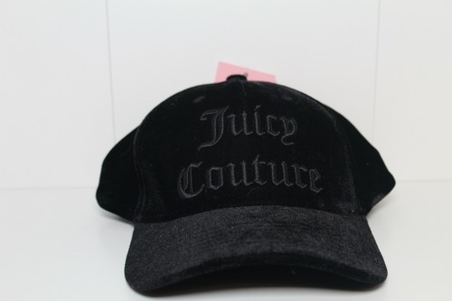 Juicy Couture Women Black Velvet Velour 
