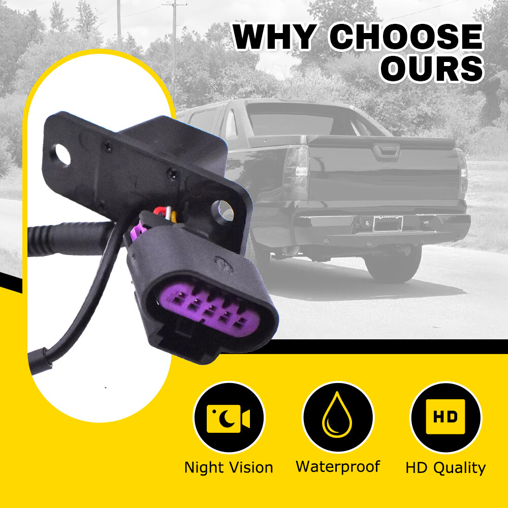 Rear View Backup Camera For 2007-2008 Cadillac Escalade EXT /Chevrolet Avalanche