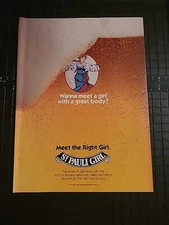 St. Pauli Girl Beer Print Ad 1990 8x11 Great To Frame 
