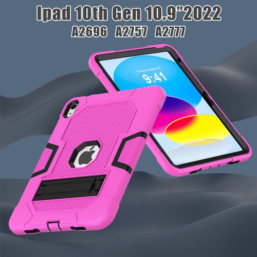 Case 6/7/8/9/10/11th Air 13" 11" M3 2025 Pro 12.9 Mini 6 5 Silicone Stand Cover - Picture 40 of 90