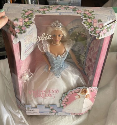 Barbie Princess Bride, New in Box. Transform from Princess to Bride Vintage 2000