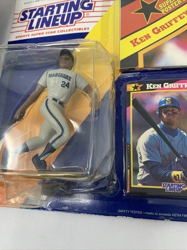 Ken Griffey Jr. Kenner Startaufstellung (2) Seattle Mariners 1992 & 1993 ungeöffnet - Bild 8 von 9