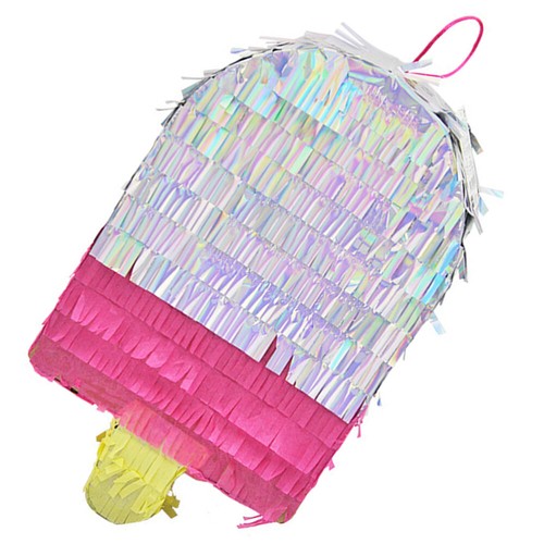 Ice Cream Pinata Party Decoration Photo Prop Tropical Birthday Decorations - Picture 2 of 12