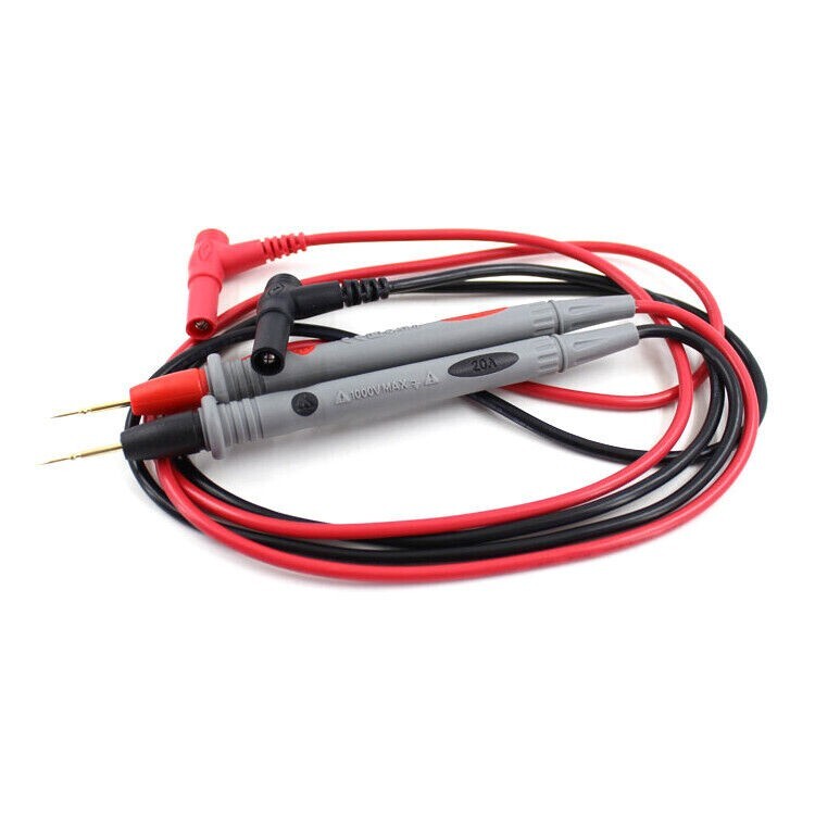 Multimeter Test Leads Gold Plated Electrical Probes for Fluke Meter 1000V 20A