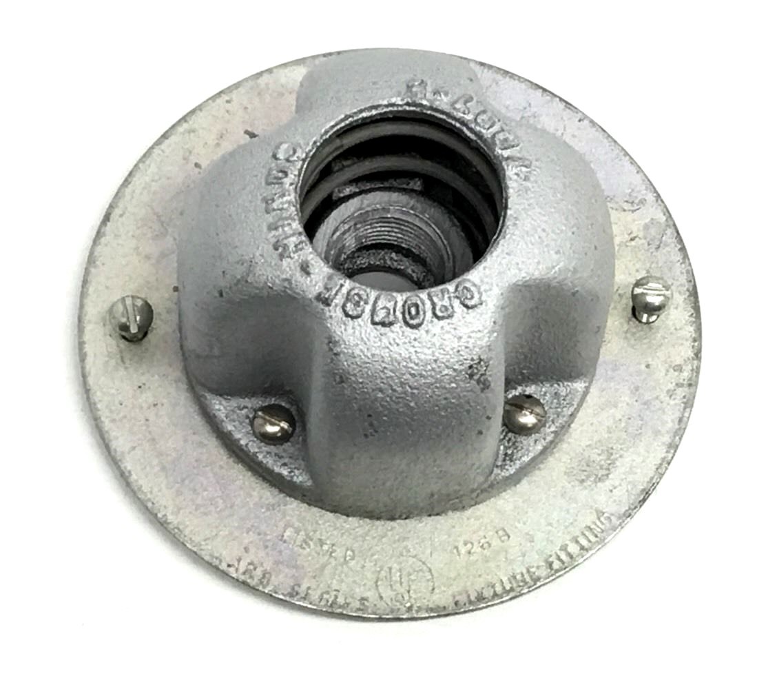 Crouse-Hinds ARB10 Cushioned Explosion Proof Fixture Hanger 1/2" Stem 8-16 lbs