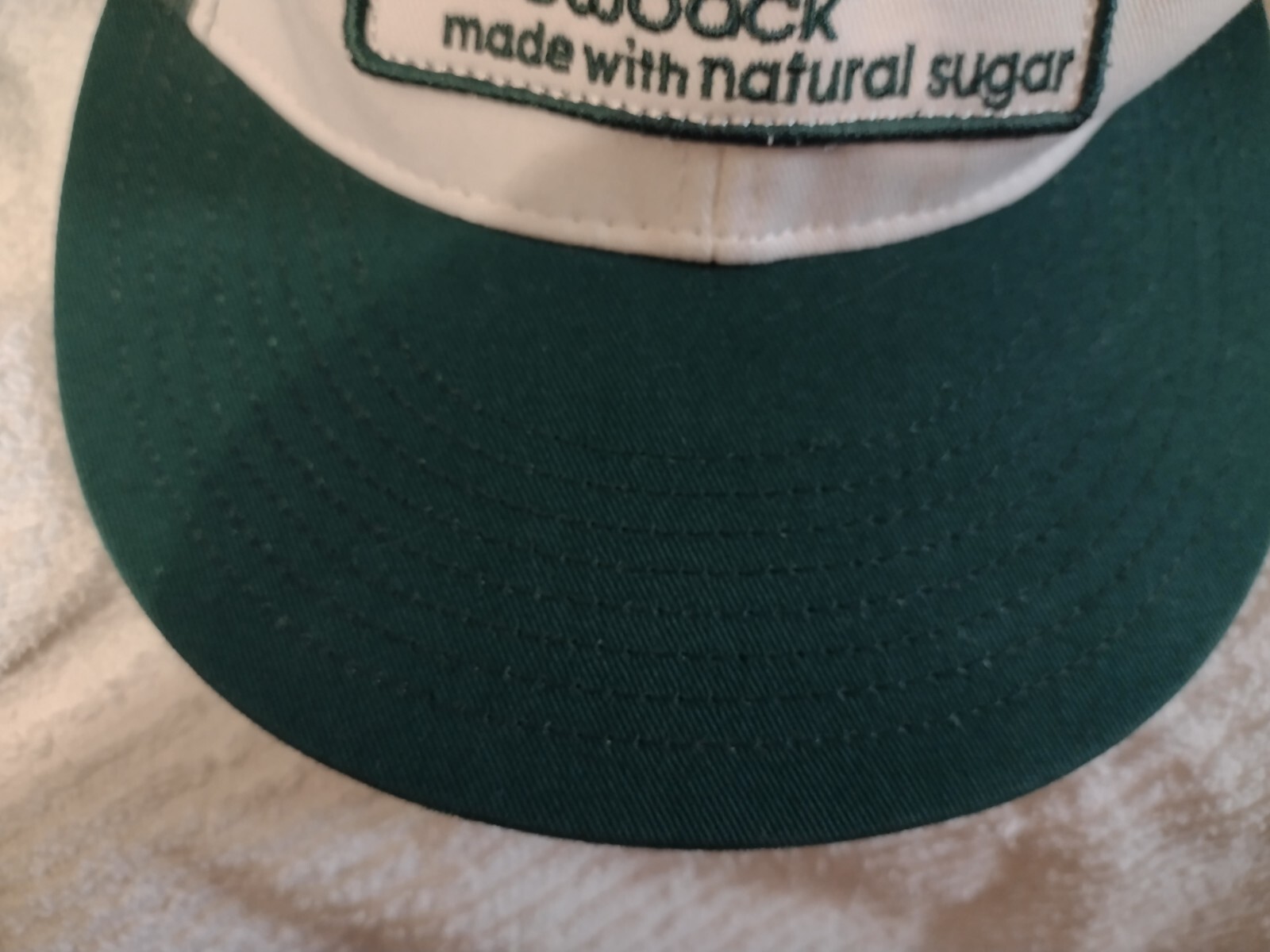Mountain Dew Throwback Snap Back Mesh Hat Cap Gre… - image 9