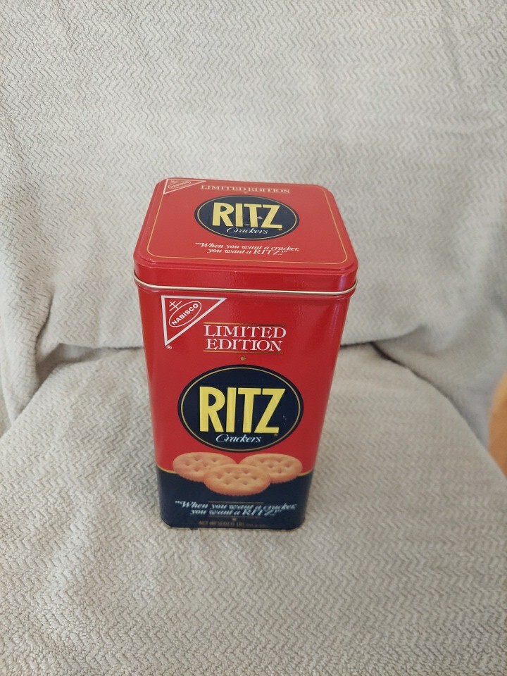 Vintage Limited Edition 80's Nabisco RITZ Cracker Tin | eBay