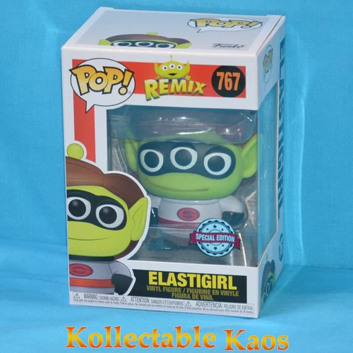 Pixar - Alien Remix Elastigirl Silver Suit Pop! Vinyl Figure (RS) #767