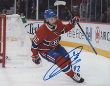 Montreal Canadiens Jonathan Drouin Signed Autographed 8x10 NHL Photo COA #2