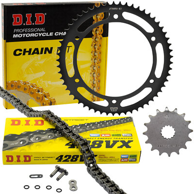 Kettensatz X-Ring Kette DID 428VX offen für Yamaha DT 125 RE DT125 R RH 1991-06