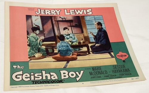 1958 Jerry Lewis As The Great Woolley In The Geisha Boy 11 X 14” Poster # 3 - Picture 1 of 3