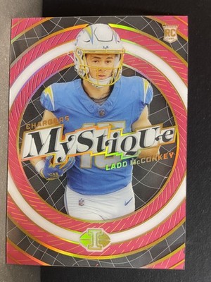 2024 Panini Illusions #17 Ladd McConkey RC Mystique Pink /399 LA Chargers