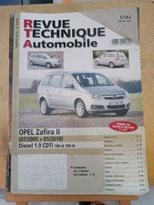Revue technique Opel ZAFIRA