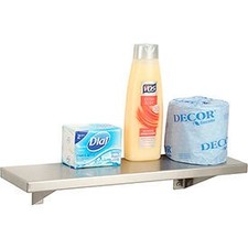 Bobrick Stainless Steel Shelf - 18""W x 5""D - B295x18 Bobrick Washroom